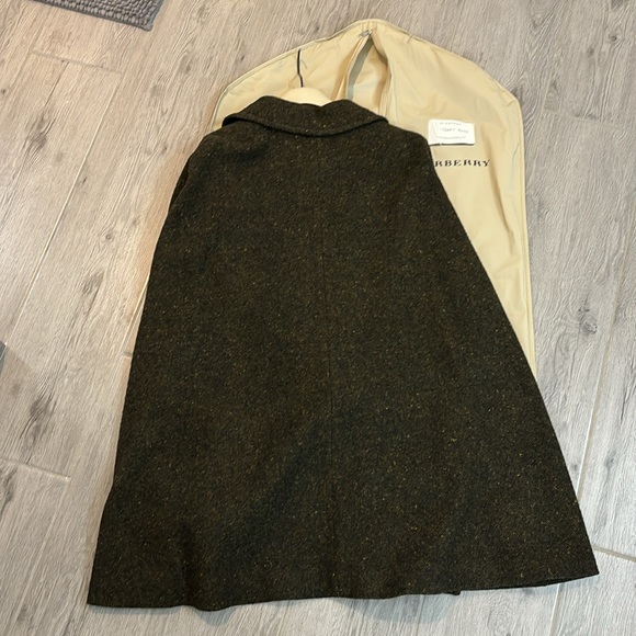 Burberry London Wool Tweed Cape - size S - Picture 7 of 9